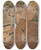 Triptych art skateboard deck of Alexander Kanoldt Stiller Winkel by Alexander Kanoldt (1881-1939)