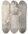 Triptych art skateboard deck of William Henry Hunt Girl In A Red Belt by William Henry Hunt (1790-1864)