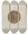 Triptych art skateboard deck of Albert Levone Pa German Butter Mold_7 by Albert Levone (20-)