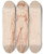 Triptych art skateboard deck of Jules Schmalzigaug Standing Nude_1 by Jules Schmalzigaug (1882-1917)