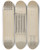 Triptych art skateboard deck of Edith Magnette Candle Mold by Edith Magnette (20-)