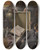 Triptych art skateboard deck of Jzef Rapacki Scene In The Painters Studio by Jozef Rapacki (1871-1929)