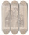 Triptych art skateboard deck of Nicaise De Keyser The Invention Of Drawing_2 by Nicaise De Keyser (1813-1887)