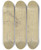 Triptych art skateboard deck of Friedrich Wasmann Studienblatt Mit Einem Ber Verschrnkten Armen Schlafendem Mdchen by Friedrich Wasmann (1805-1886)