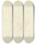 Triptych art skateboard deck of Wilhelm Rietschel Hockender Jnglingsakt Das Rechte Knie Auf Einen Stein Sttzend by Wilhelm Rietschel (1911-1941)