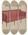 Triptych art skateboard deck of Carl Weiss Sofa_1 by Carl Weiss