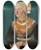 Triptych art skateboard deck of Conrad Faber Von Kreuznach Portrait Of A Woman by Conrad Faber Von Kreuznach (1490-1553)