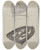Triptych art skateboard deck of Charles Garjian Flat Iron Holder_1 by Charles Garjian