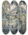 Triptych art skateboard deck of Paul Nash Trees In Bird Garden Iver Heath by Paul Nash (1889-1946)