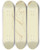Triptych art skateboard deck of Charles Despiau Female Nude_2 by Charles Despiau (1874-1946)