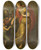Triptych art skateboard deck of Frans Francken The Younger Allegory Of Generosity by Frans Francken the Younger (1581-1642)