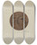 Triptych art skateboard deck of Albert Levone Pa German Butter Mold_2 by Albert Levone (20-)