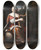 Triptych art skateboard deck of Martin Mytens A Lady Playing The Harp_1 by Martin Mytens (1695-1770)