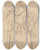 Triptych art skateboard deck of Benjamin West Woman And Child by Benjamin West (1738-1820)