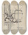 Triptych art skateboard deck of Thomas Byrne Cast Iron Lamp Bracket by Thomas Byrne