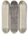 Triptych art skateboard deck of Al Curry Wrought Iron Door_2 by Al Curry (20-)