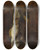 Triptych art skateboard deck of Jean Simon Chardin A Dead Rabbit And A Satchel by Jean Simeon Chardin (1699-1779)