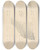 Triptych art skateboard deck of Lon Spilliaert Les Serres Chaudes 10 by Leon Spilliaert (1881-1946)