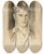 Triptych art skateboard deck of John Singer Sargent Portrait Of Henry Sturgis Russell by John Singer Sargent (1856-1925)
