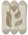 Triptych art skateboard deck of Fritz Boehmer Pa German Stamping Blocks For Homespun Cotton Or Linens by Fritz Boehmer