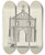 Triptych art skateboard deck of James Jones Mision Nuestra Senora La Reina De Los Angeles_2 by James Jones