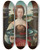 Triptych art skateboard deck of Jacob Cornelisz Van Oostsanen Salome With The Head Of John The Baptist by Jacob Cornelisz Van Oostsanen (1470-1533)