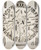 Triptych art skateboard deck of Martin Frobenius Ledermuller Amusement Microscopique Tant Pour Lesprit Que Pour Les Yeux Pl032 by Martin Frobenius Ledermu%Cc%88Ller (1719-1769)