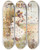 Triptych art skateboard deck of W Cranvillesmith Truth by W Cranville Smith (19-)