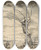 Triptych art skateboard deck of Lodewijk Schelfhout Wilg In Een Winterlandschap by Lodewijk Schelfhout (1881-1943)