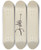 Triptych art skateboard deck of Roy Weber Trivet_1 by Roy Weber