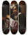 Triptych art skateboard deck of Follower Of Simon Vouet Boy With A Flute by Follower Of Simon Vouet (1590-1649)