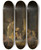 Triptych art skateboard deck of Benjamin Gerritsz Cuyp Release Of St Peter From Prison by Benjamin Gerritsz Cuyp (1612-1652)