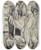 Triptych art skateboard deck of Ernst Ludwig Kirchner Frau Trocknet Eine Badende Ab by Ernst Ludwig Kirchner (1880-1938)