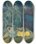 Triptych art skateboard deck of Paul Srusier Synchronie En Vert Synchrony In Green by Paul Serusier (1864-1927)