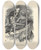 Triptych art skateboard deck of Sir John Tenniel A Pilgrims Progress by Sir John Tenniel (1820-1914)