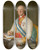Triptych art skateboard deck of Francisco De Goya Vicente Maria De Vera De Aragon Duque De La Roca by Francisco de Goya (1746-1828)