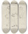Triptych art skateboard deck of Andr Dunoyer De Segonzac Tableau De La Boxe Illustr De 29 Gravures Leauforte Pl 14 by Andre Dunoyer De Segonzac (1884-1974)