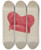 Triptych art skateboard deck of Julie C Brush Doll Sofa by Julie C Brush