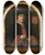 Triptych art skateboard deck of Cornelis Engelsz Portrait Of Frans Van Schoterbosch by Cornelis Engelsz (1575-1650)