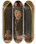 Triptych art skateboard deck of Jacob Cornelisz Van Oostsanen Portrait Of A Man by Jacob Cornelisz Van Oostsanen (1470-1533)