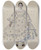 Triptych art skateboard deck of Anne Colman Doll by Anne Colman