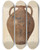 Triptych art skateboard deck of John Tarantino Jug For Wine Cider Or Vinegar by John Tarantino (1935)