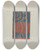 Triptych art skateboard deck of Cornelius Christoffels Coverlet_21 by Cornelius Christoffels (1879-1960)