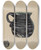 Triptych art skateboard deck of John Tarantino Pitcher_6 by John Tarantino (1935)
