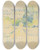 Triptych art skateboard deck of Berthe Morisot Landscape by Berthe Morisot (1841-1895)