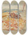 Triptych art skateboard deck of Edvard Munch Untitled 15 by Edvard Munch (1863-1944)