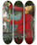 Triptych art skateboard deck of Kroly Ferenczy Birdsong by Karoly Ferenczy (1862-1917)