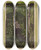 Triptych art skateboard deck of Ernst Ludwig Kirchner Trumender Mann Botho Graef Auf Seinem Balkon Sitzend Jena by Ernst Ludwig Kirchner (1880-1938)