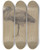 Triptych art skateboard deck of Jan Veth Opgezette Ibis by Jan Veth (1864-1925)