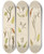 Triptych art skateboard deck of Walter Hood Fitch Cryptogamic Botany Of The Antarctic Voyage Of Hm Discovery Ships Erebus And Terror In The Years 1839 Pl28 by Walter Hood Fitch (1817-1892)